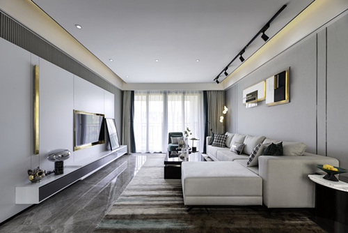贵港101-200平米新中式风格盛世嘉园室内装修设计案例