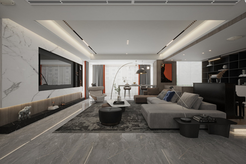 贵港101-200平米现代风格盛世嘉园室内装修设计案例